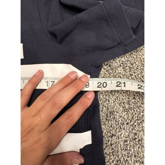 BMW Motrorsports Shirt Mens MED 1/4 Zip Polo Short sleeve Car Graphic - Picture 5 of 6